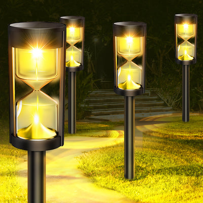 Lámpara Solar de Reloj de Arena para Jardín