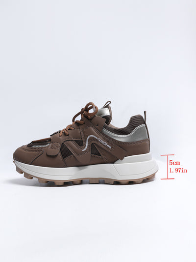 Zapatillas Deportivas Rojas Estilo Chunky - Comodidad y Moda - Image 13