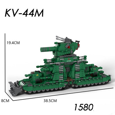 Bloques de Construcción Compatibles Tanque KV-99/KV-44 - Set MOC para Coleccionistas - Image 3