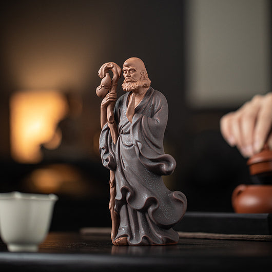 Ornamento Zen Ancestral: Bodhidharma Cruzando el Río - Image 2