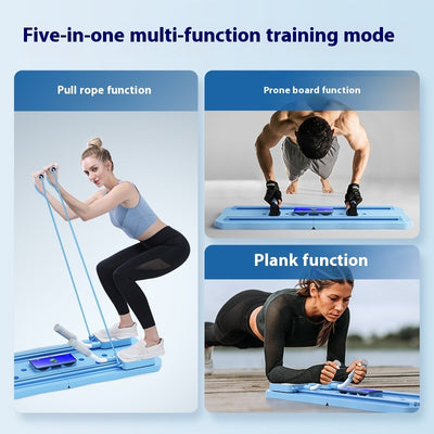 Tabla Abdominal Multifuncional con Ruedas - Equipo Portátil para Ejercicio en Casa - Image 22