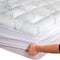 Funda de Cama Acolchada 3D - Protección Suave para Cama Individual y Doble