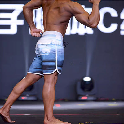 Shorts de Competencia para Fitness y Culturismo Hombre - Image 12