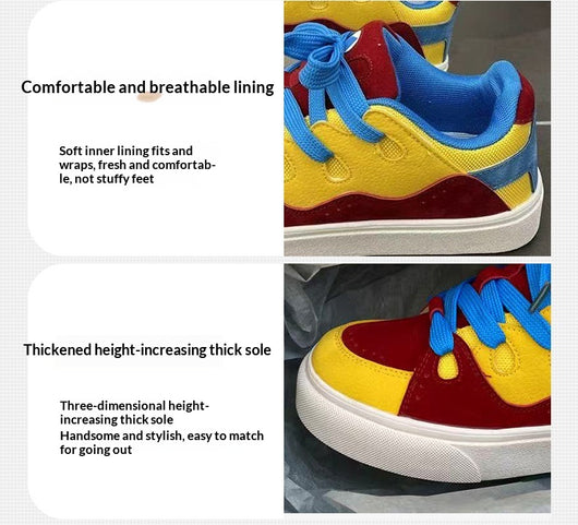 Tenis Plataforma Suela Gruesa Ligeros y Cómodos para Uso Casual - Image 13