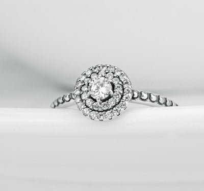 Anillo de Plata Esterlina 925 con Diamantes - Image 5