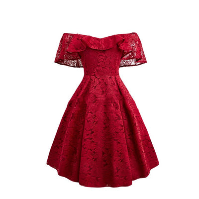Vestido Retro sin Tirantes - Image 10