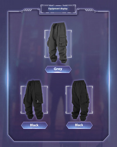 Pantalones Cargo Holgados de Trabajo con Bolsillos Grandes - Image 12