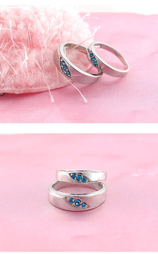 Anillo de Plata 925 con Cianita para Parejas - Joya Elegante para Hombre - Image 4
