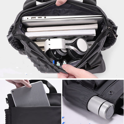 Maletín Oxford Ejecutivo Multifuncional de Gran Capacidad para Hombre - Image 12