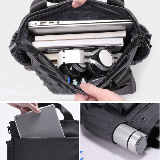 Maletín Oxford Ejecutivo Multifuncional de Gran Capacidad para Hombre - Image 12