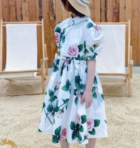 Vestido Princesa Floral para Niñas - Image 2