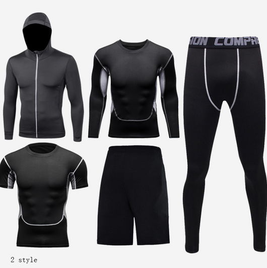 Conjunto de Ropa Deportiva para Baloncesto con Mallas Ajustadas - Image 5