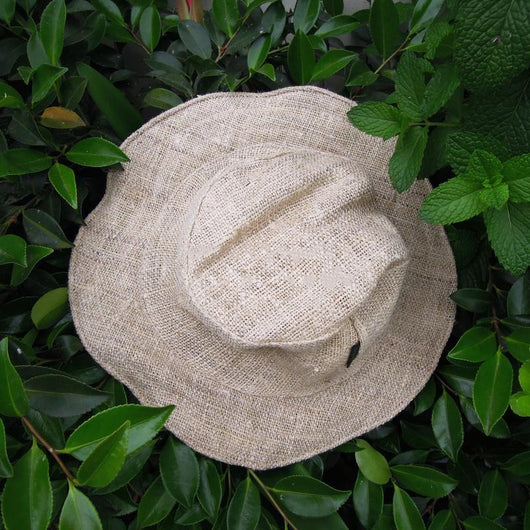 Sombrero de Ala Ancha en Lino Puro Tejido a Mano - Image 8