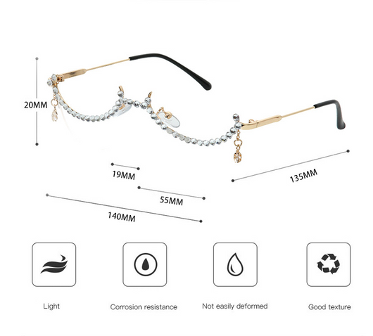 Gafas Semiarmazón - Estilo Moderno y Versátil - Image 4
