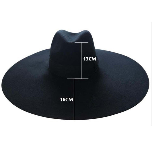 Sombrero de Copa con Ala Ancha - Image 3