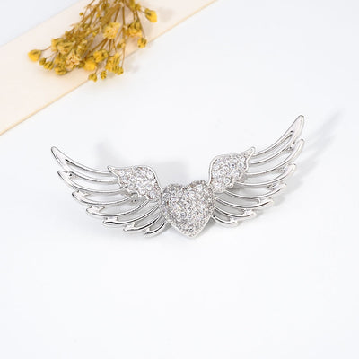 Broche de Alas de Ángel con Circonitas Engarzadas - Image 5