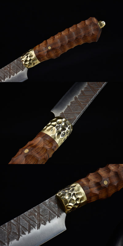 Cuchillo de Pescado Crudo de Cabeza Redonda para el Hogar - Image 11