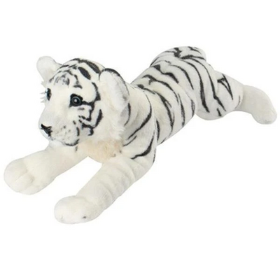 Peluche Cachorro Tigre Blanco Suave - Image 3