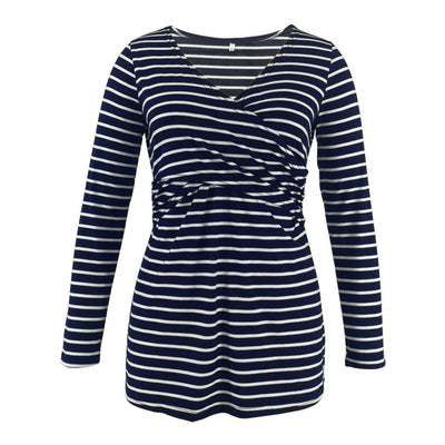 Blusa Escote Profundo con Estampado y Mangas Largas - Image 21