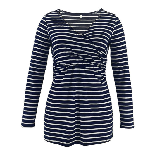 Blusa Escote Profundo con Estampado y Mangas Largas - Image 21