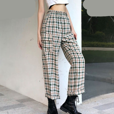 Pantalón Recto de Cintura Alta Holgado y Versátil - Image 7