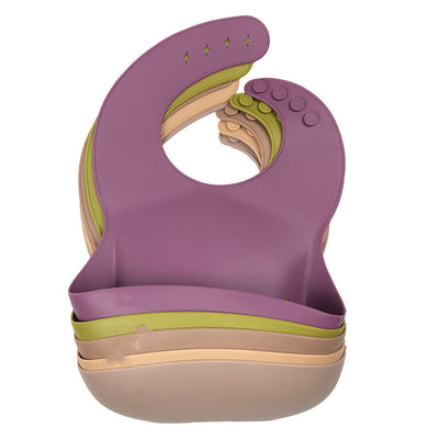 Babero Impermeable con Bolsillo Tridimensional para Niños
