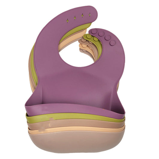 Babero Impermeable con Bolsillo Tridimensional para Niños