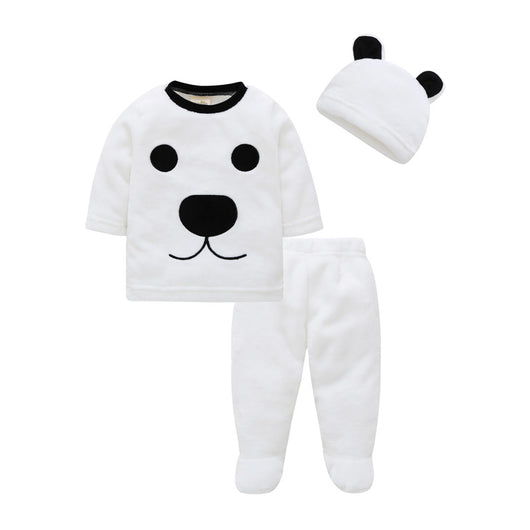 Conjunto de Pantuflas Infantiles Doble Cara Franela y Terciopelo - Abrigadas y Cómodas - Image 2