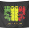 Tapiz Reggae Jamaica - Bandera y Lema Musical