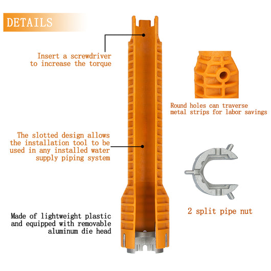 Llave Inglesa Multifunción para Grifos y Tuberías - Image 3