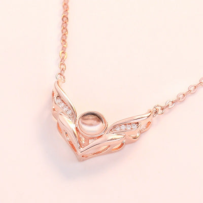 Collar de Alas Declaración de Amor en Cien Idiomas - Image 6