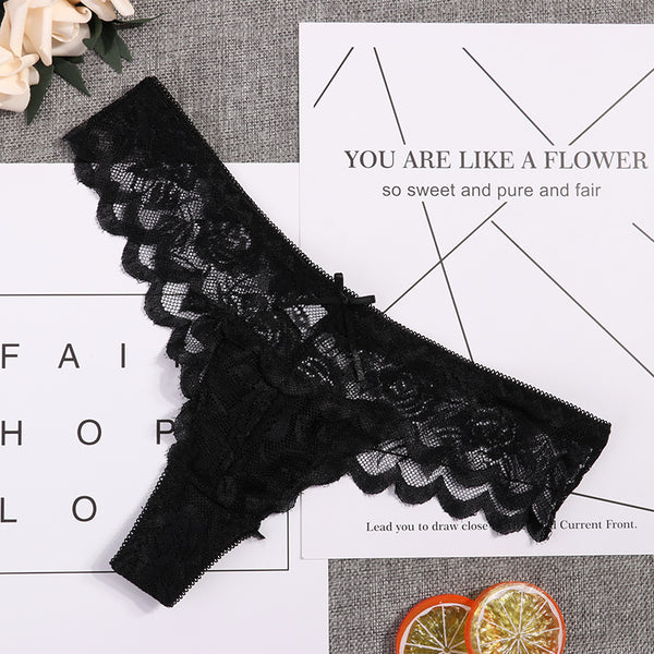 Braguitas de Encaje Ajustable Tipo G-String - Lencería Cómoda para Mujer - Image 4