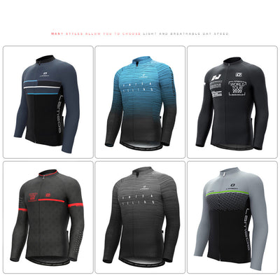 Jersey de Ciclismo Manga Larga para Hombre - Comodidad y Estilo - Image 3