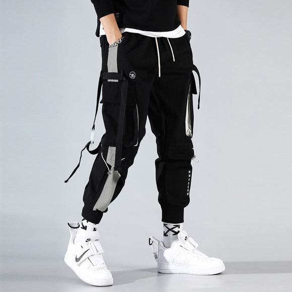 Pantalones Hip-Hop Sueltos de Moda Casual