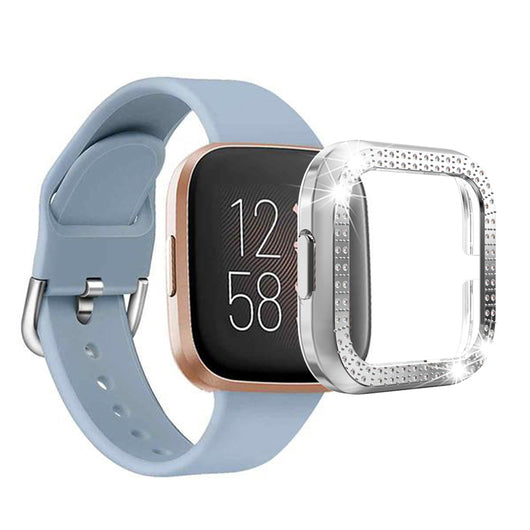 Funda Protectora de Diamante para Fitbit Versa 2 - Carcasa PC Resistente - Image 8