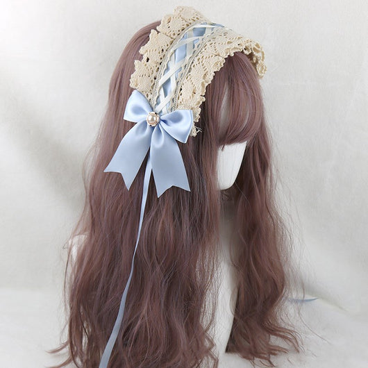 Diadema Lolita de Encaje Estilo Soft Girl Japonés - Image 9