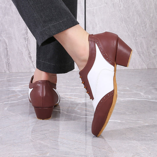 Zapatos de Baile Latino y Cuadrado con Suela Blanda para Adultos - Image 24