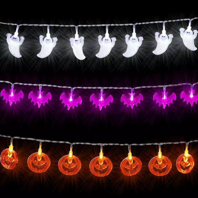 Set de 3 Linternas Decorativas de Calabaza para Halloween - Image 5