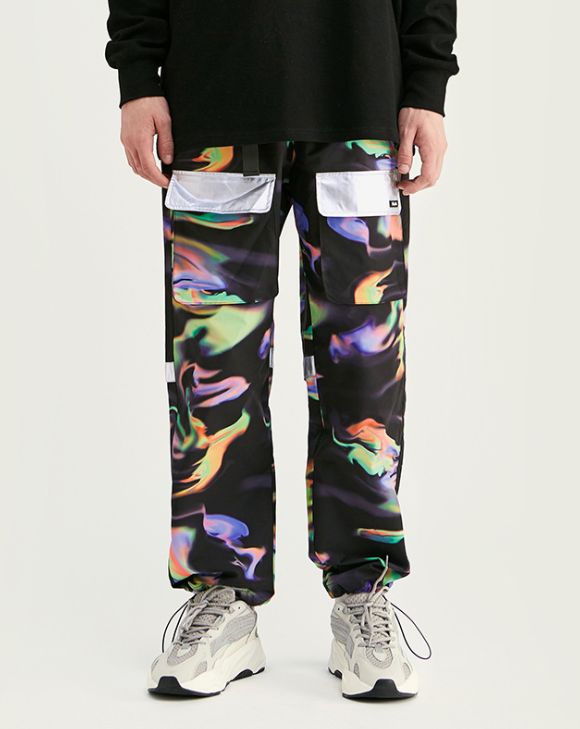 Pantalones de Buzo con Cierre Buckle