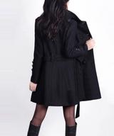 Abrigo de Lana Delgado Talla Grande para Mujer - Image 2