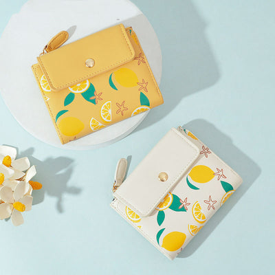 Billetera Compacta de Tres Compartimentos con Monedero para Mujer - Image 10