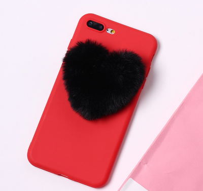 Funda para Celular 3D Corazones Peludos Adorables - Image 7