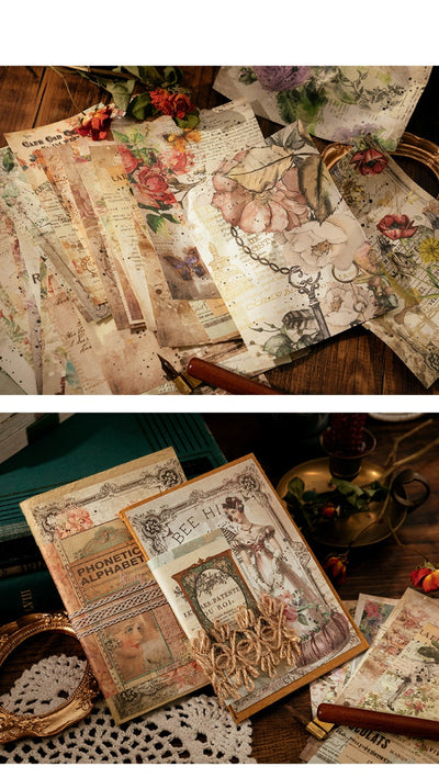Cuaderno Artístico Retro con Papel Texturizado para Proyectos DIY - Image 12
