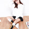 Meias Longas Over Knee para Mulher - Design Criativo Respirável