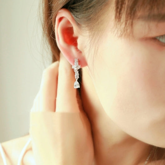 Conjunto de Collar y Aretes de Novia con Circonita Brillante - Joyería Artesanal - Image 11