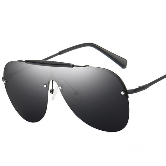 Gafas de Sol Aviador Marco Grande Unisex - Estilo Moderno y Protección Total