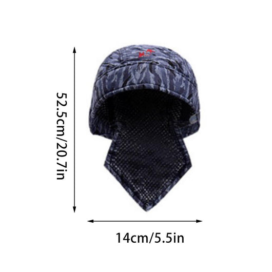 Gorro de Protección Soldador Ignífugo con Protección Contra Salpicaduras - Image 4