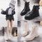 Botas Motociclista Retro Plataforma Martin