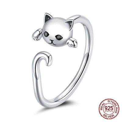 Set de Anillos Piercing Boca de Gatito Adorable - Image 6