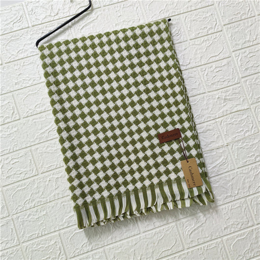 Bufanda Cuadros Pata de Gallo en Cashmire Sintético - Image 24